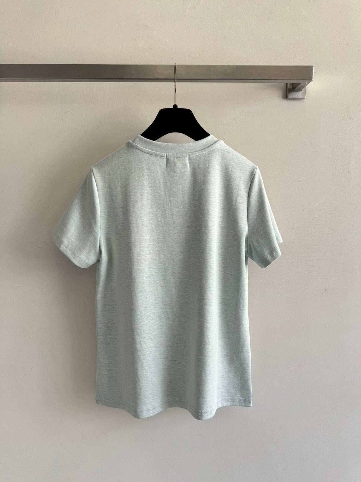 CC 26SS Beaded Short-Sleeve T-Shirt in Cotton