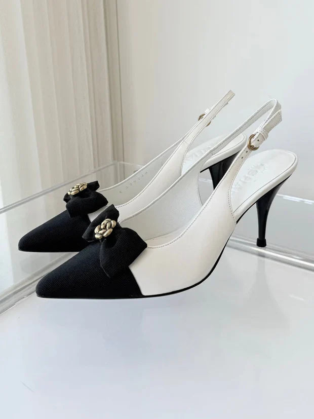 Chanel 2026 Slingback Stilettos Leather Sheepskin 823416