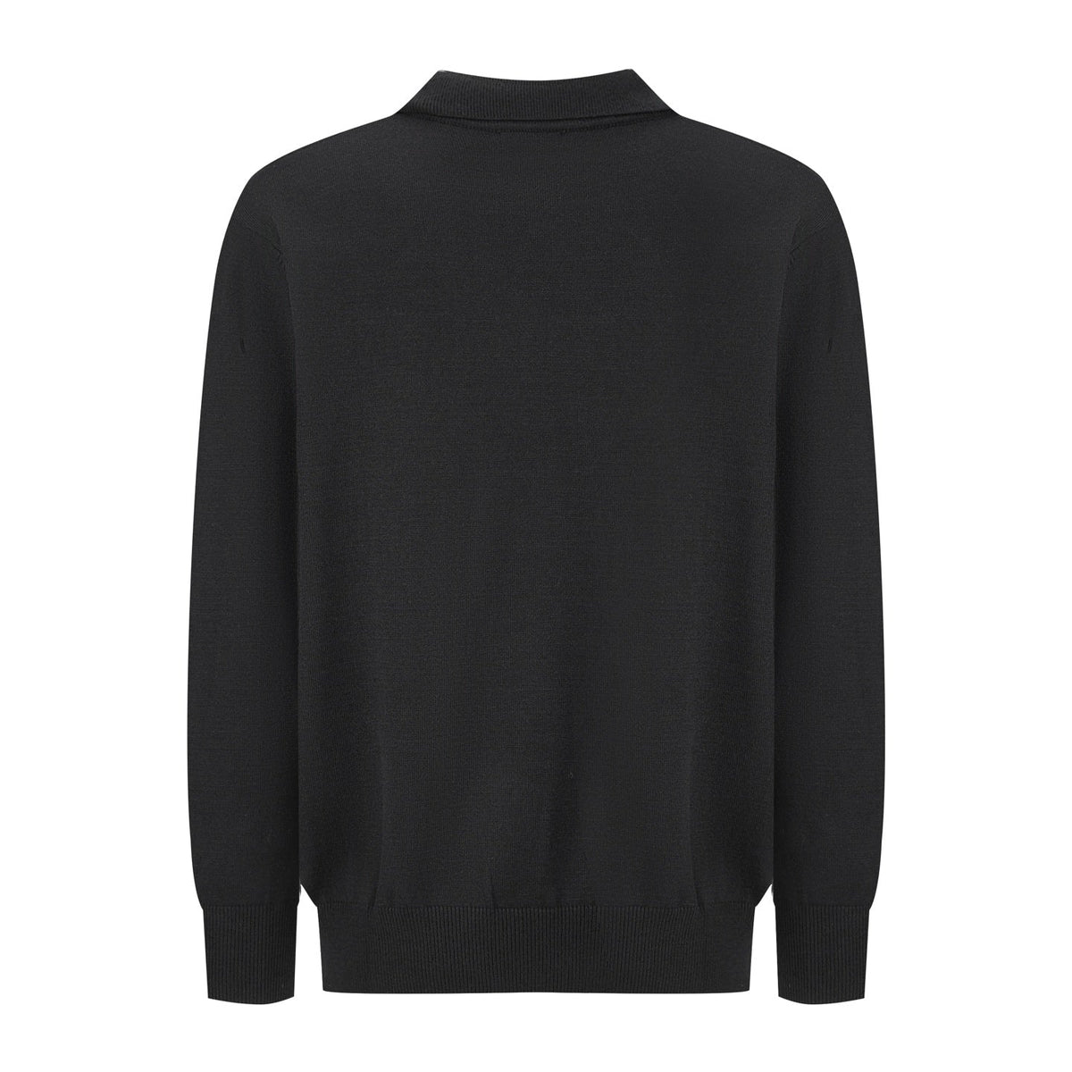 CELINE Embroidered Arc de Triomphe Knitted Polo Cotton
