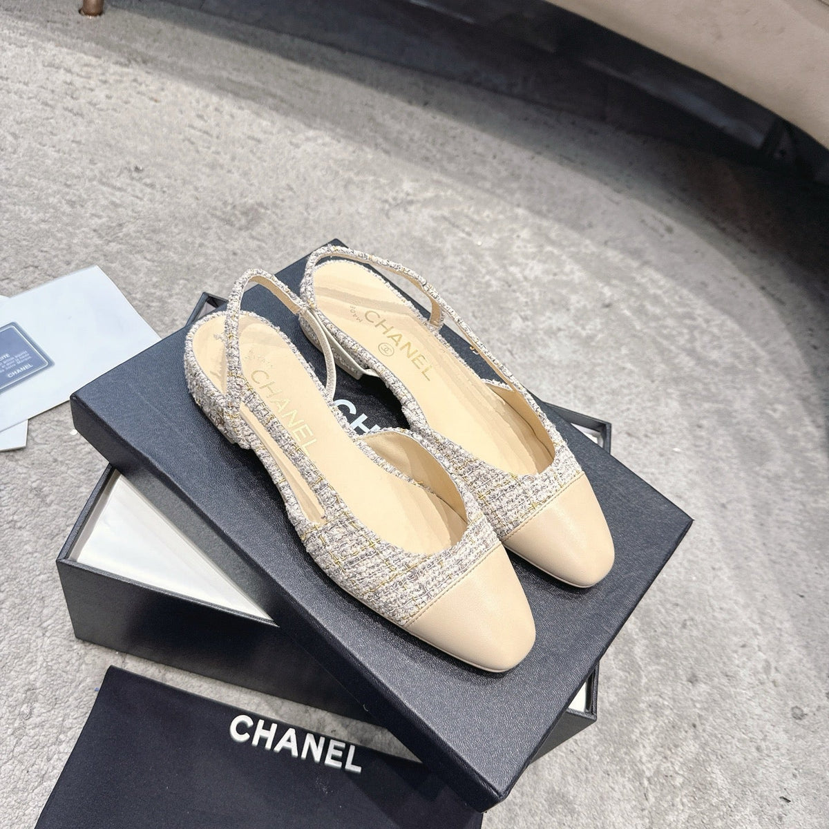 Chanel 2026 Flat Sandals Sheepskin 826287
