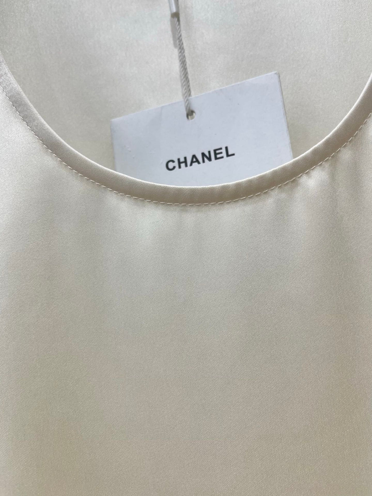 CC Sleeveless Vest in Acetate