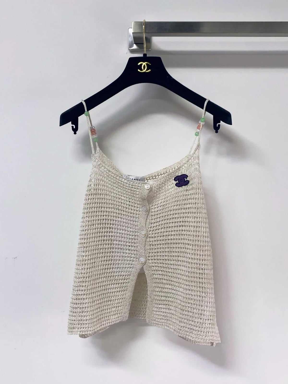 Chanel 2026 Logo CC Camisole Viscosa 471908
