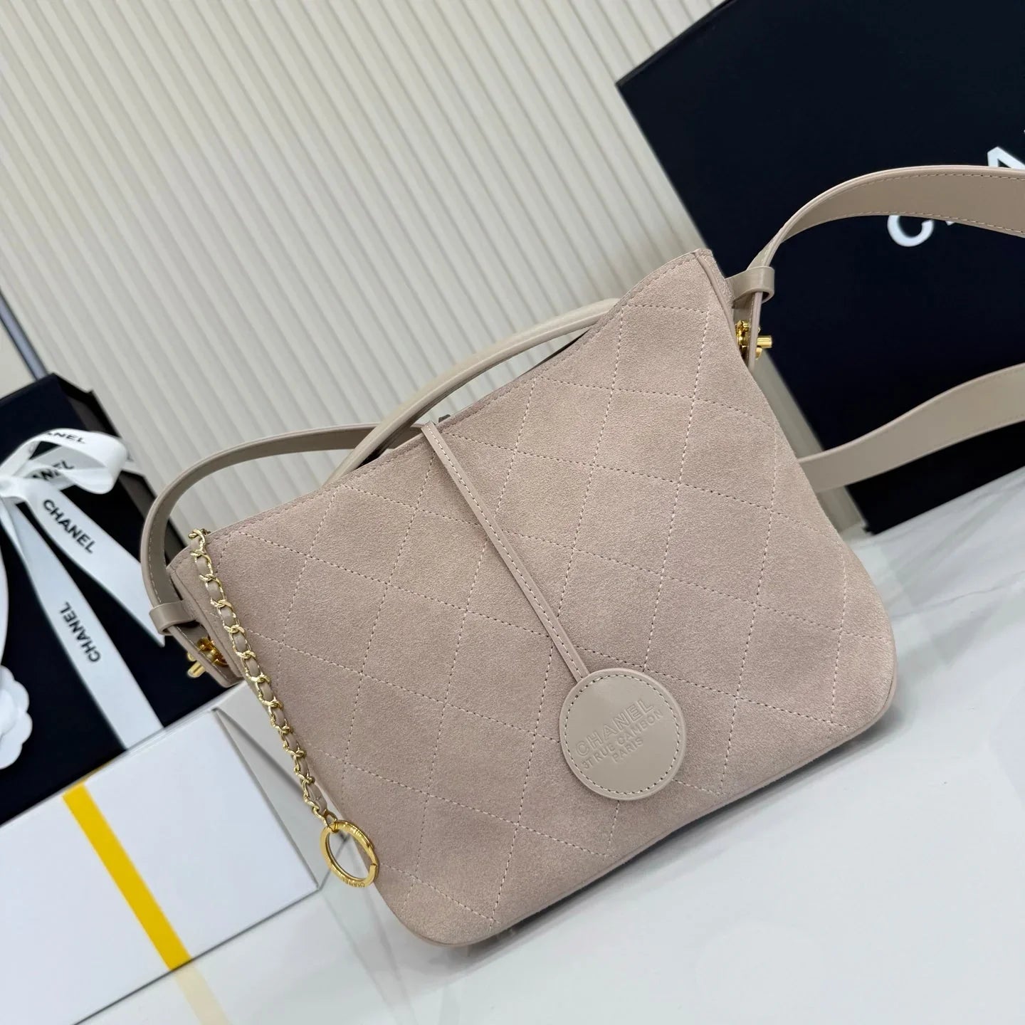 CC 2026 Bag 26cm Suede Leather 156914