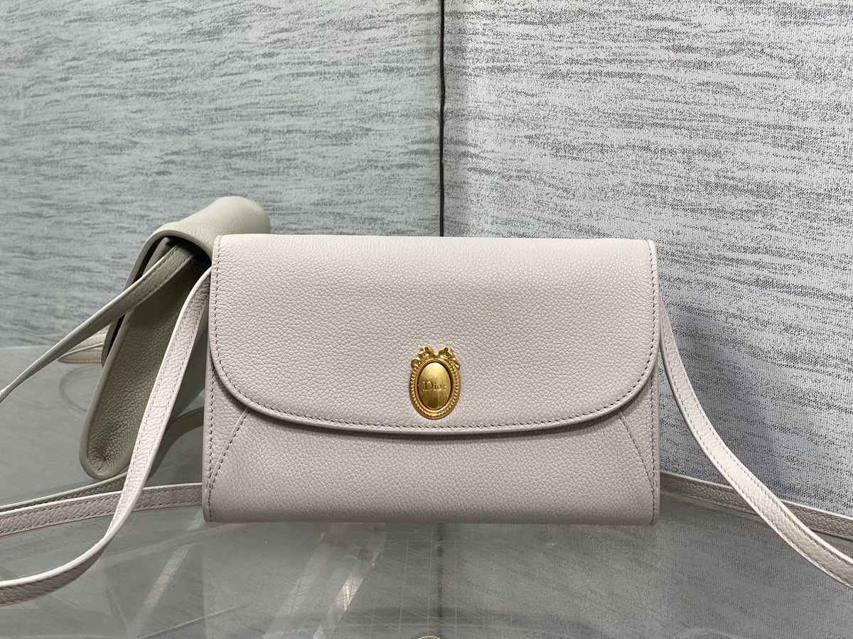 Dior 2026 Medaillon Bag 23cm Embossed Calfskin 378674
