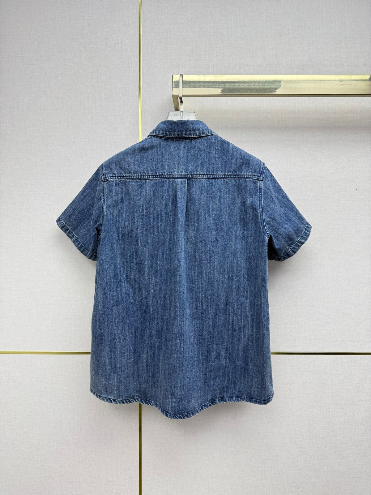 Chanel 26 Shirt Blue in Cotton 367721