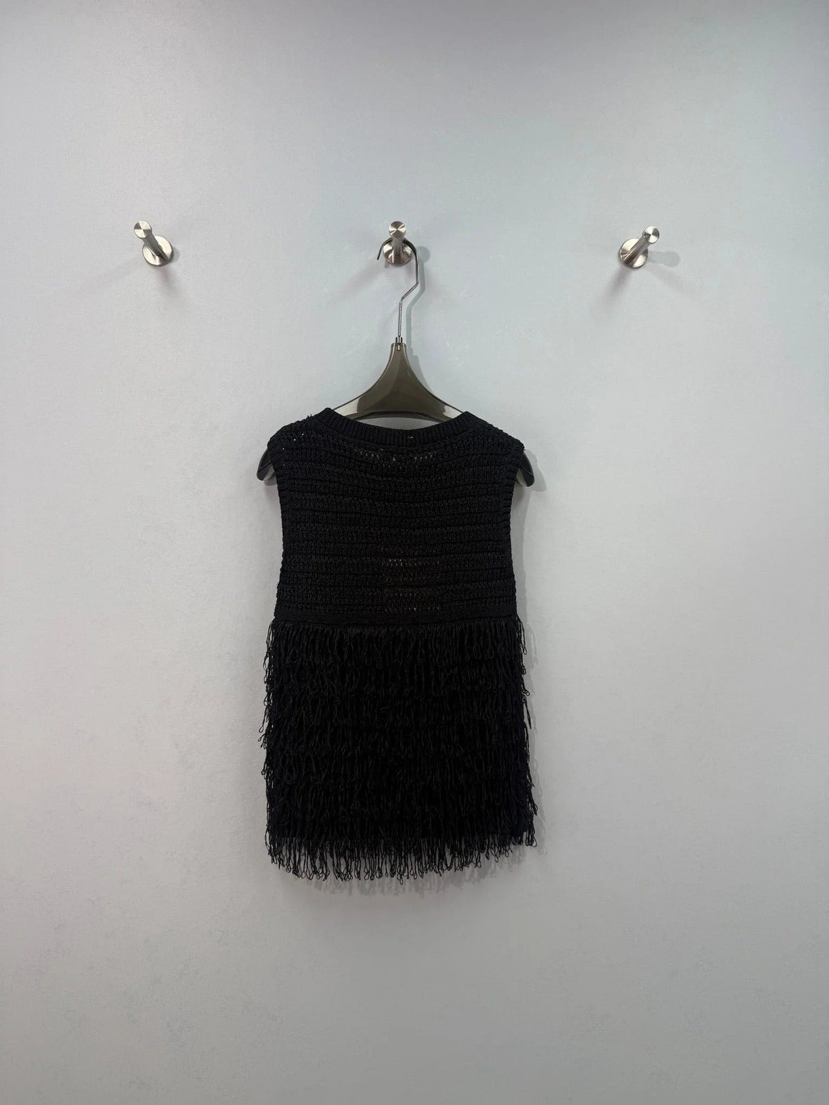 Chanel Vest Black in Nitrile Cotton 282522