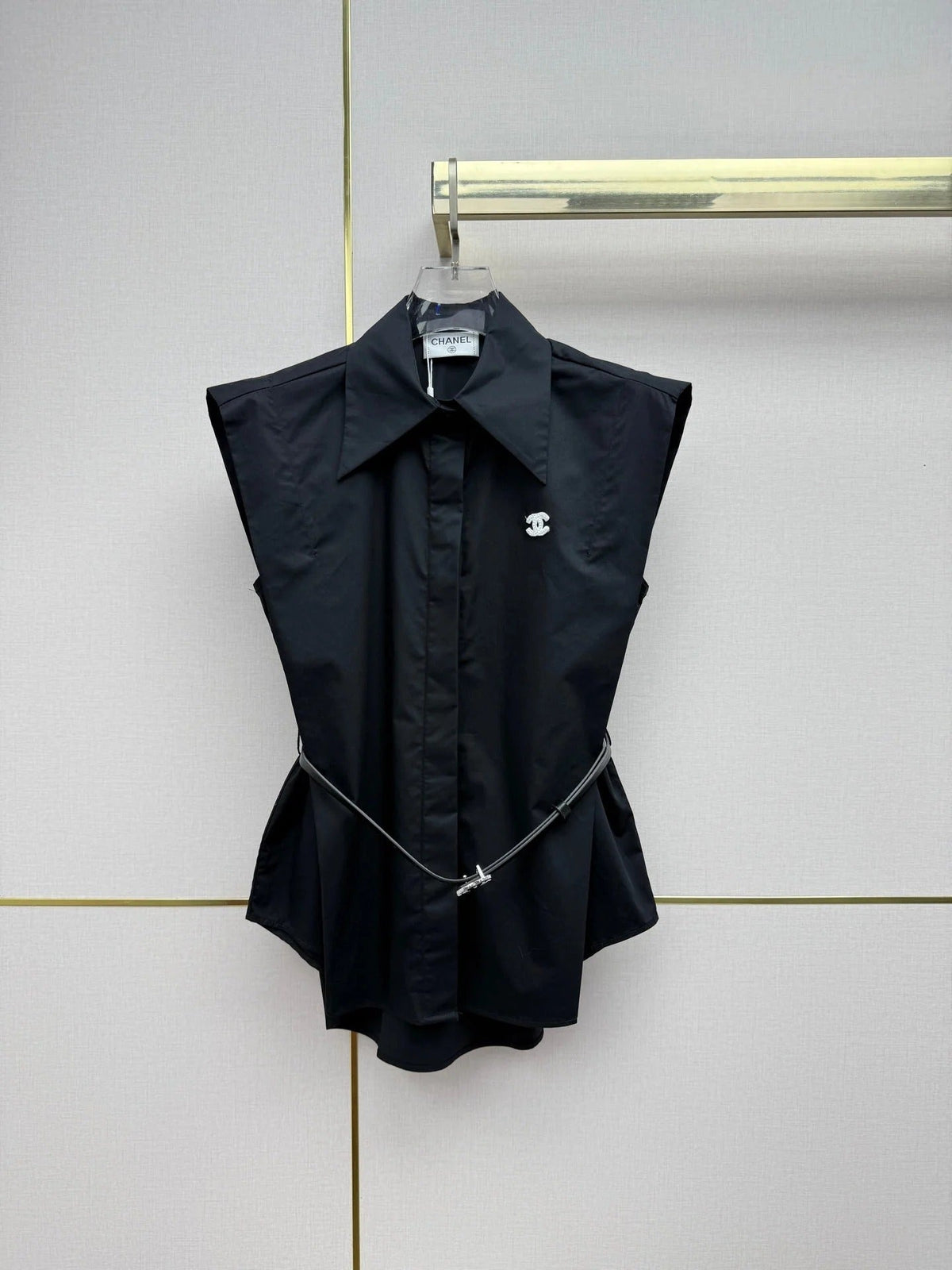 Chanel 2026 Sleeveless Shirt Cotton 400194