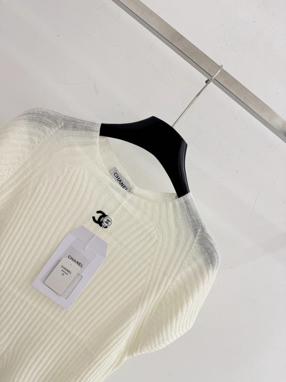 Chanel 2026 Short-Sleeve Shirt Wool 732780
