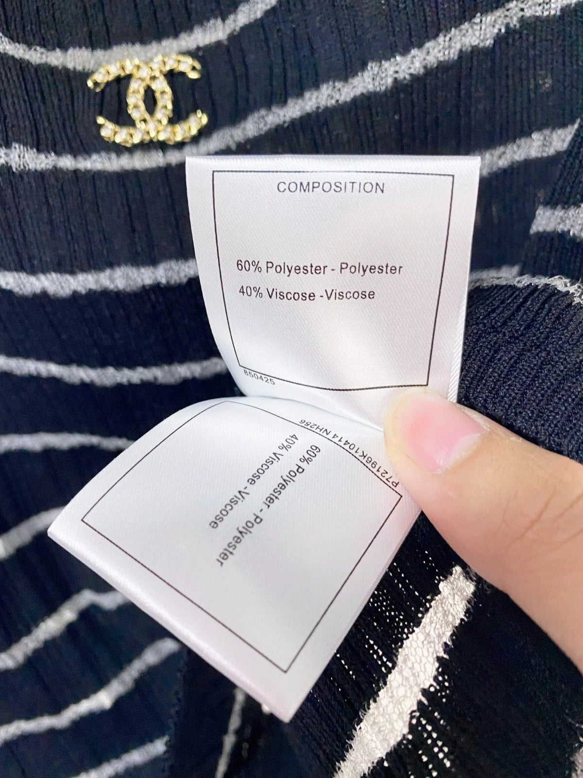 Chanel Vest Black in Polyester 273022