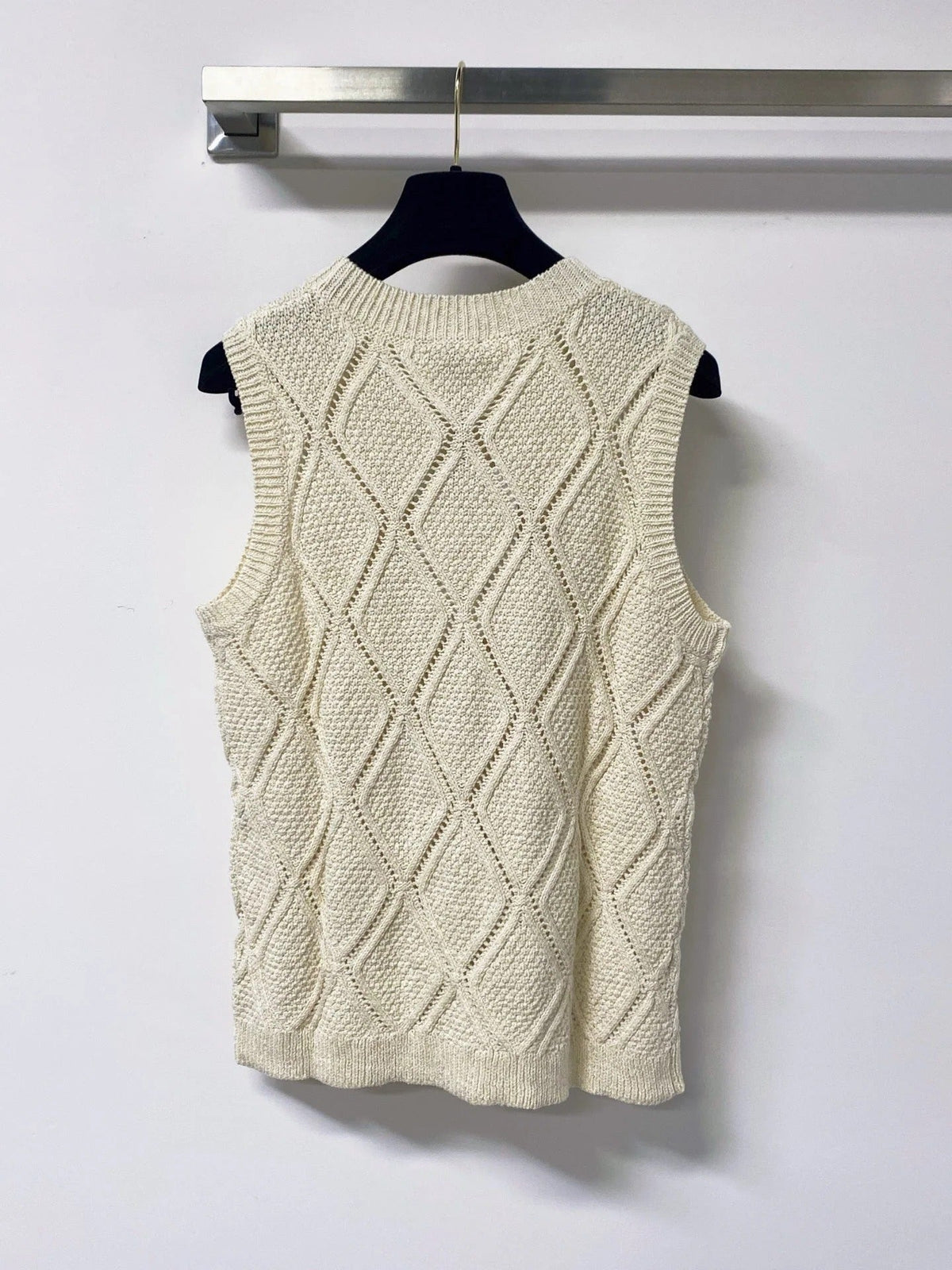 Chanel 2026 Set Cream Wool 690505