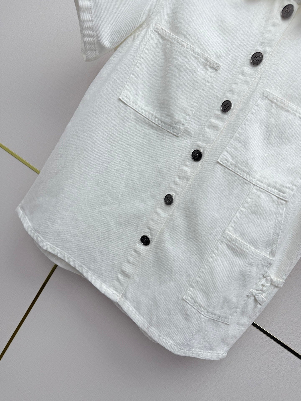 Chanel 26 Shirt White in Cotton 367724