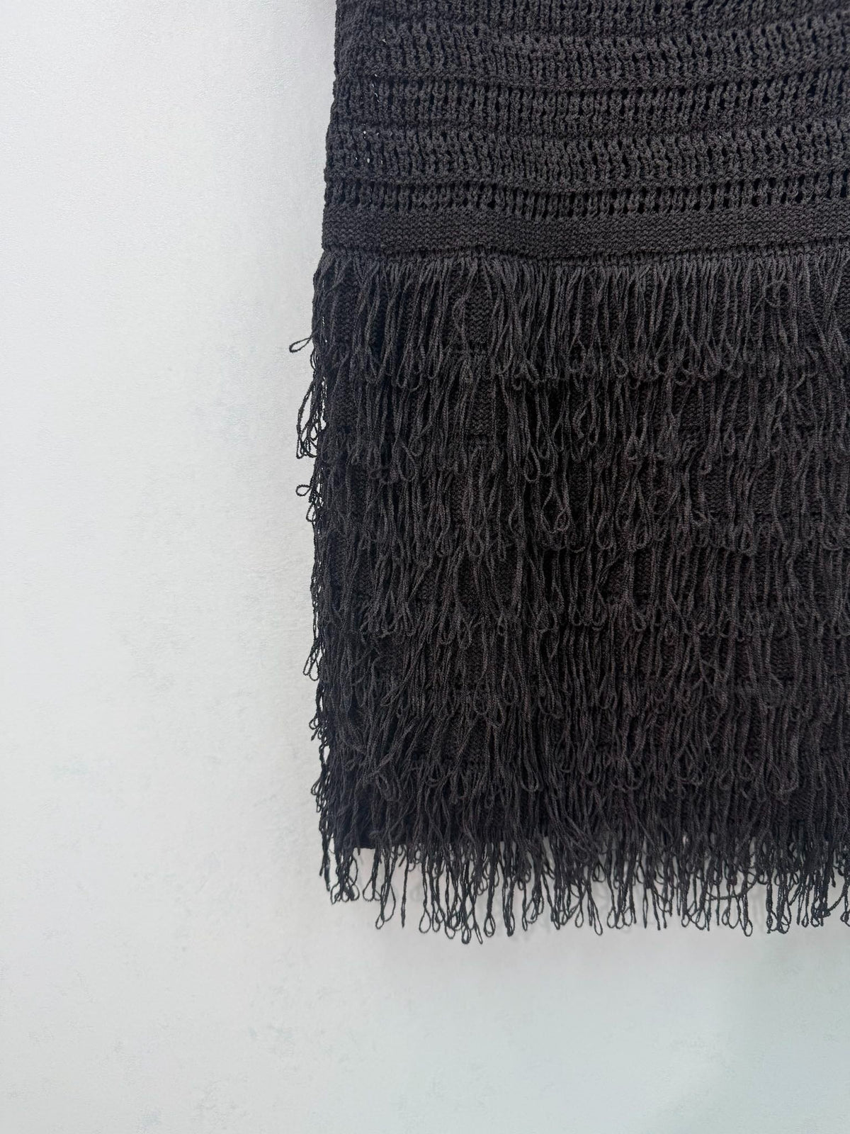 Chanel Vest Black in Nitrile Cotton 282522