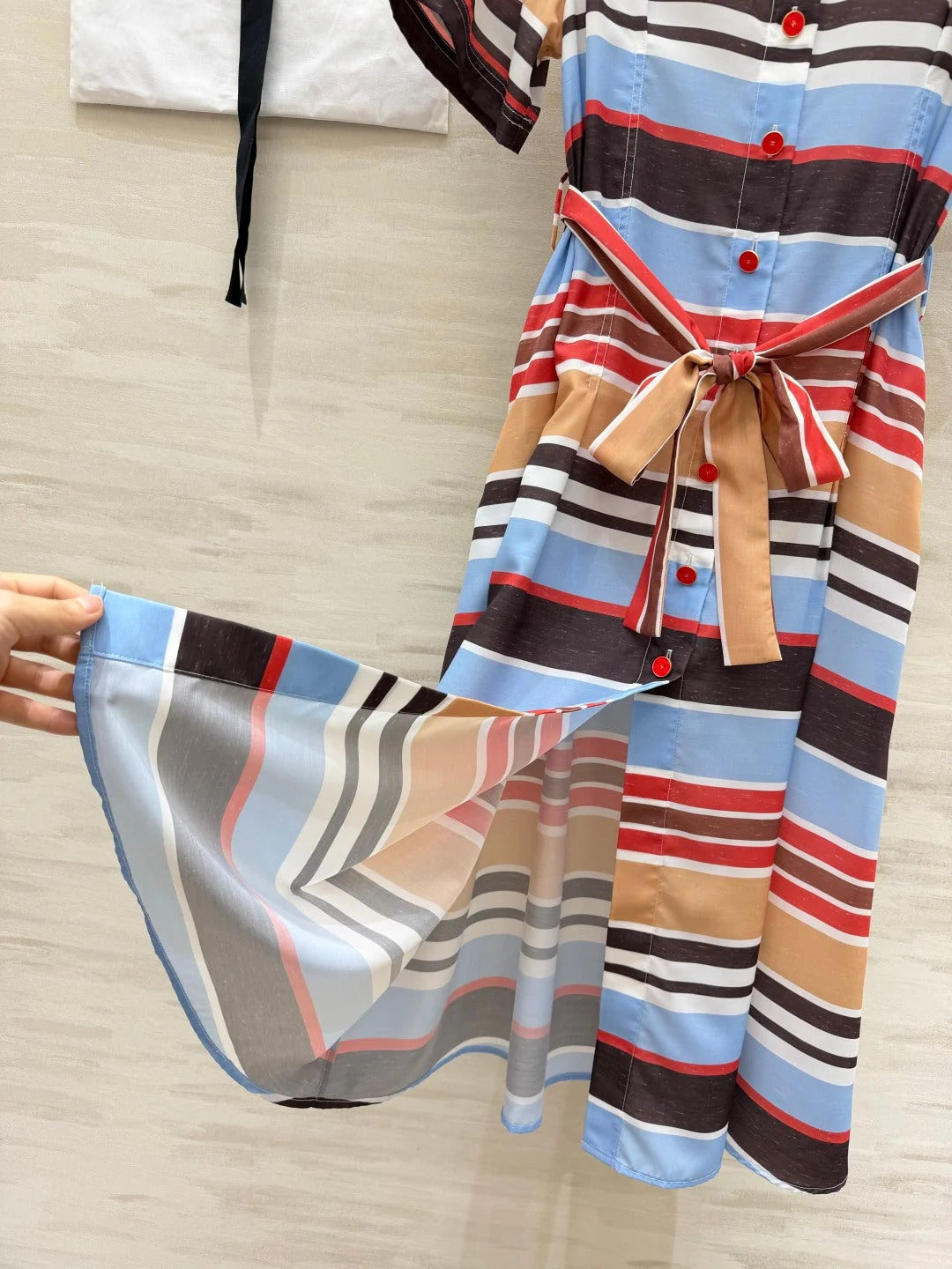 Chanel 2026 Midi Dress Multicolor Cotton 398764