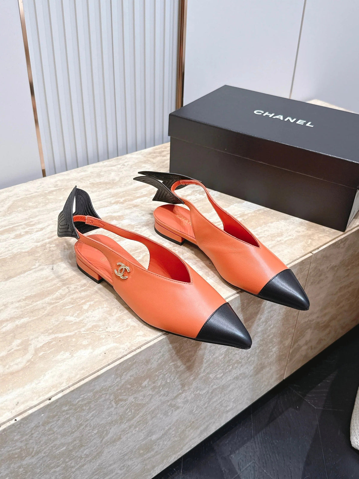 Channel 2026 Slingback 20mm Calfskin 898976