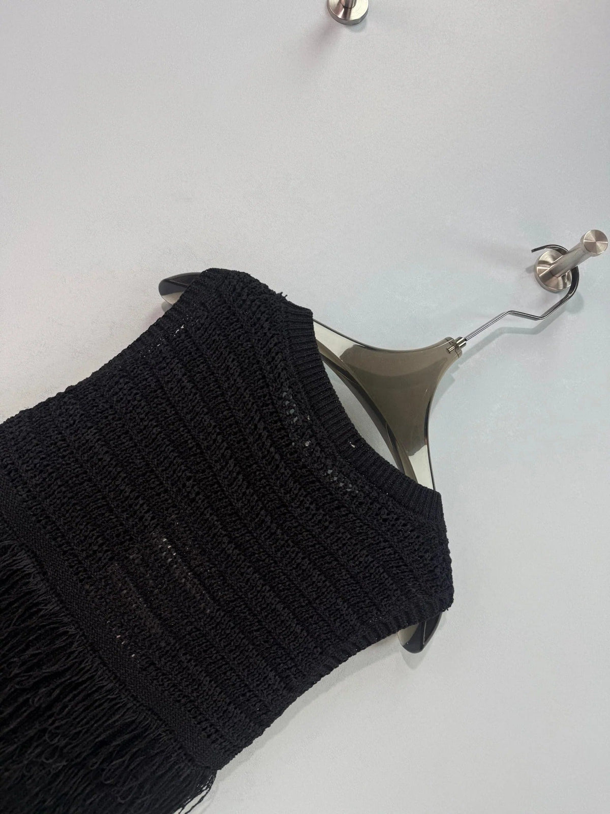 Chanel Vest Black in Nitrile Cotton 282522