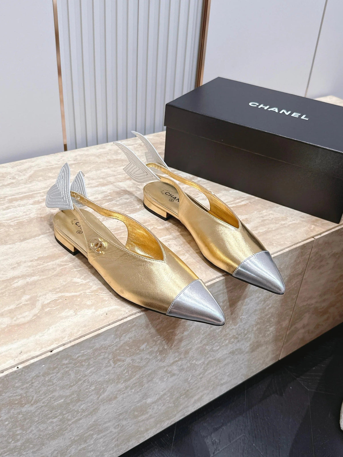 Channel 2026 Slingback 20mm Calfskin 898976