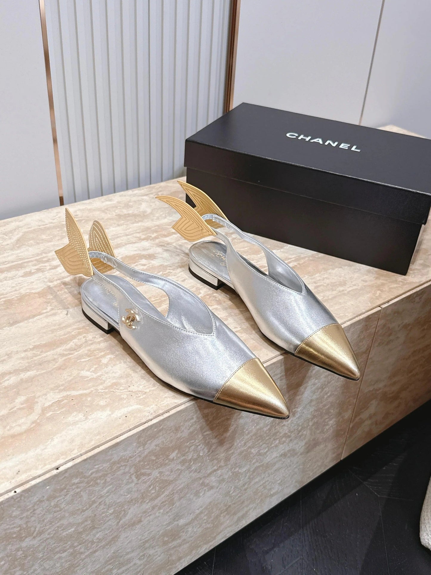 Channel 2026 Slingback 20mm Calfskin 898976