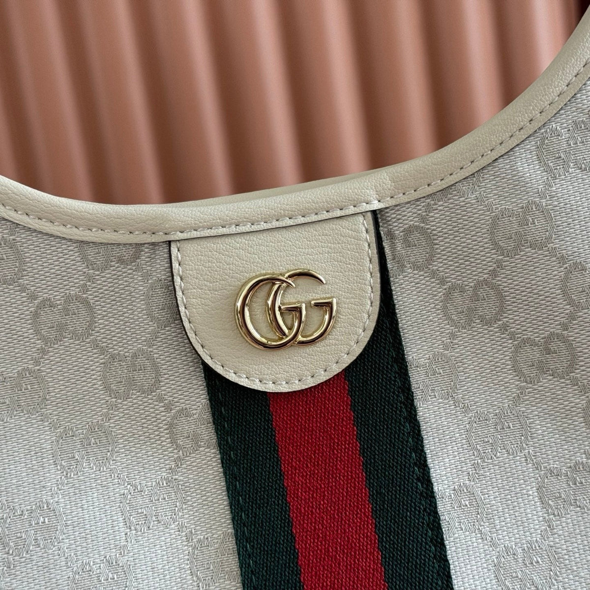 GG 26 Giglio Large Tote Bag 60cm White in Canvas 284931