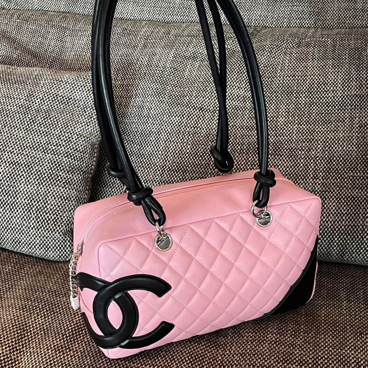 Chanel 2026 Cambon Ligne Bowling Bag 27cm Calfskin