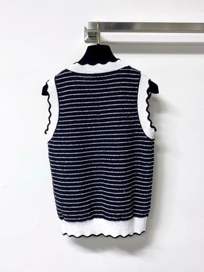 Chanel 2026 Two Colors Vest Cotton 310344