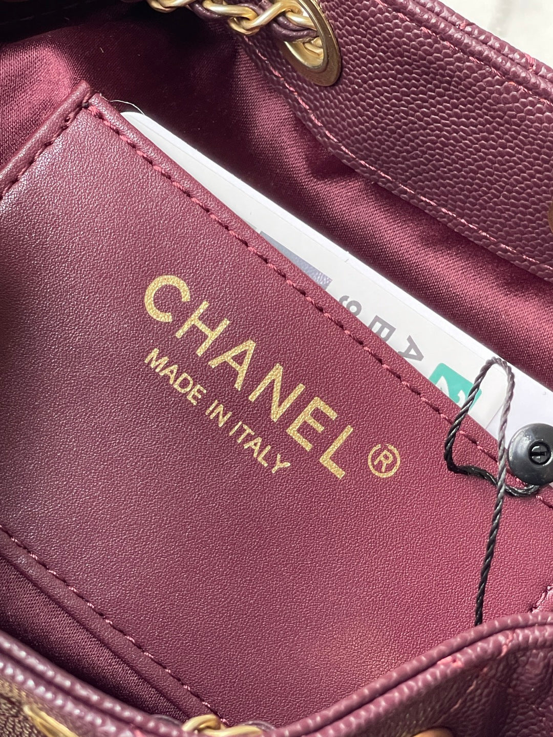 CC 26c Hobo Bag 22cm Burgundy Caviar Leather GHW
