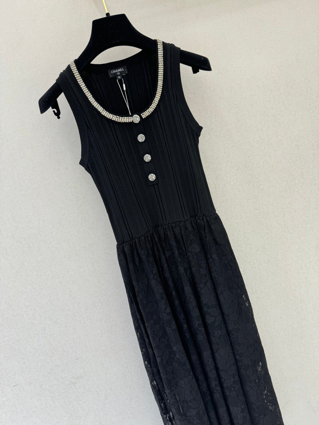 CC Maxi Dress Black Tencel 363536