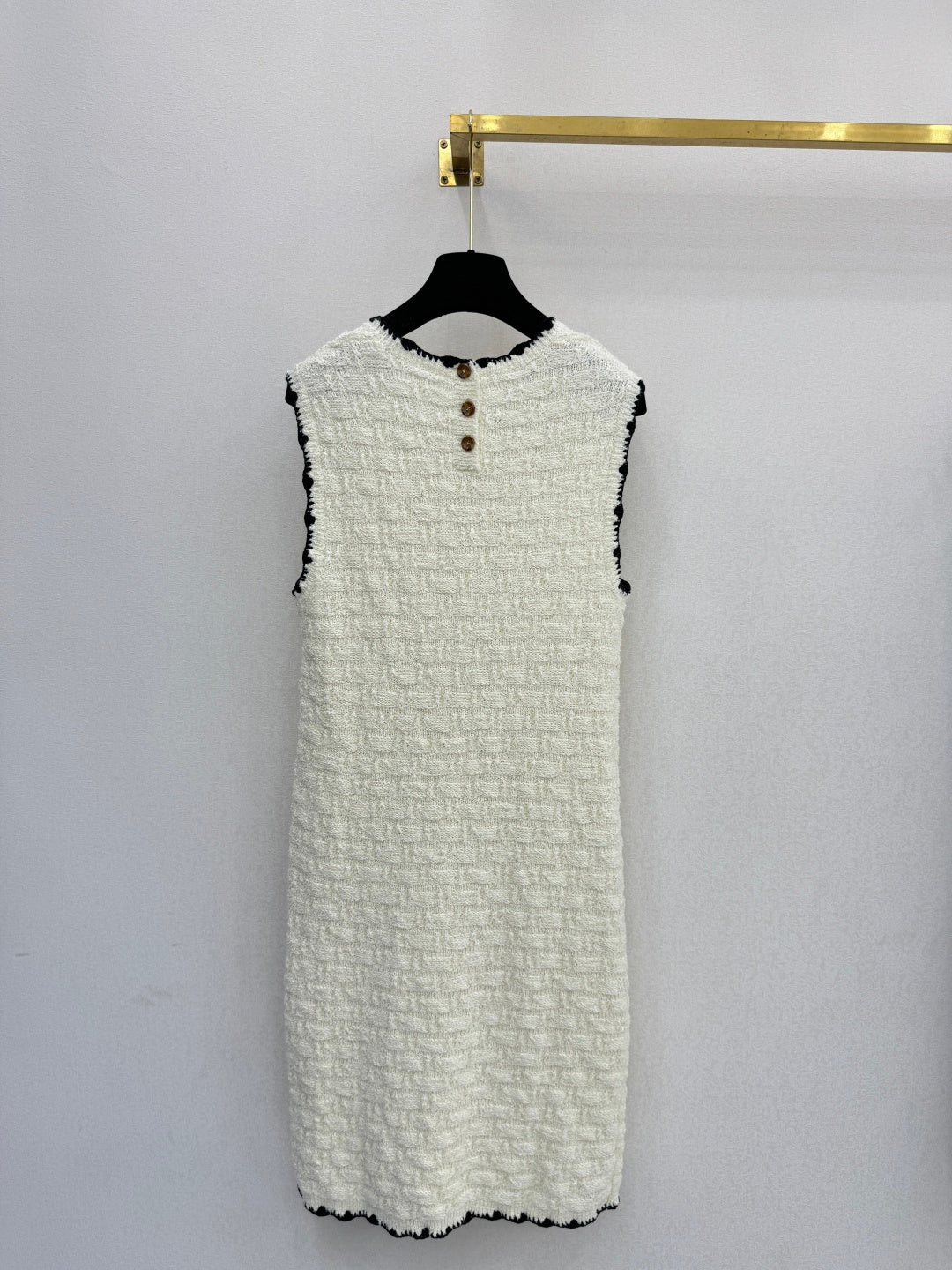 CC 26s Vest Dress White Tweed 363535