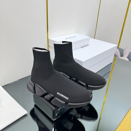 Balenciaga Speed Sneakers Black Polyester Elastane 832615