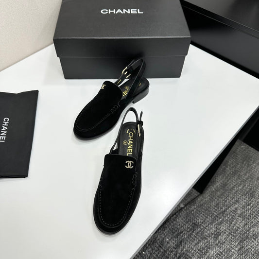 CC SS 2026 Pre Slingbacks Black Suede 630480