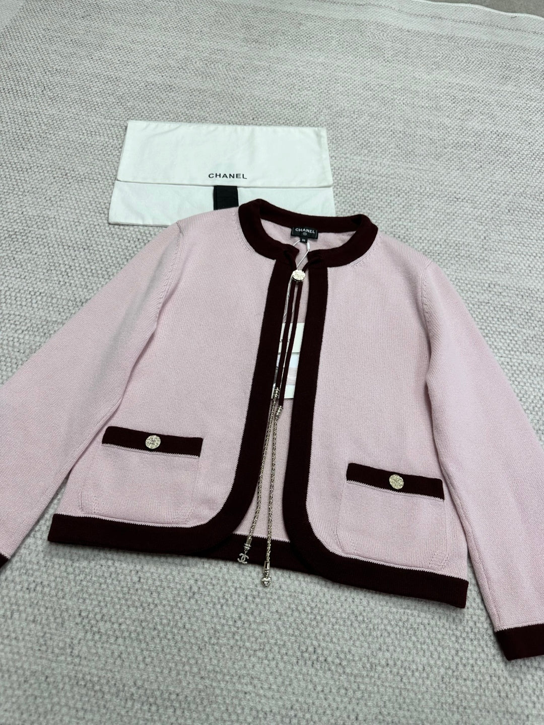 CC 25 Cardigan Pink Cashmere