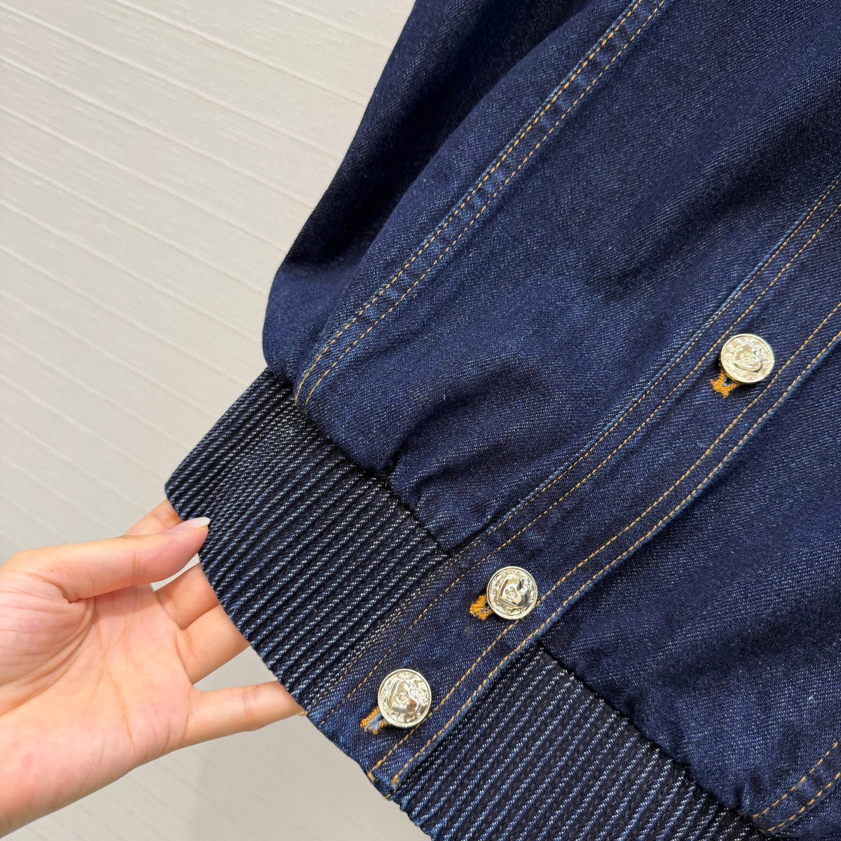 CC 26s Vest Jacket Dark Blue Denim 360879