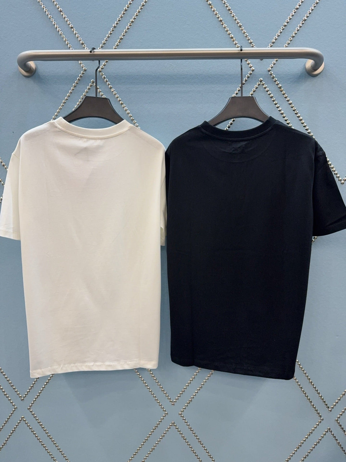 Celine  Triomphe Embroidery T-shirt Cotton 351310
