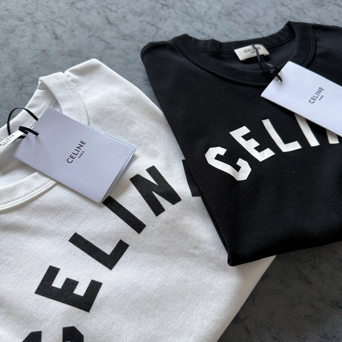 Celine SS26 Slim Fit Short-Sleeve Tee Cotton 350459