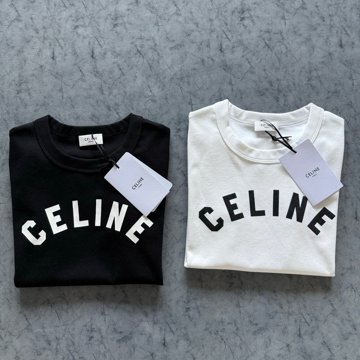 Celine SS26 Slim Fit Short-Sleeve Tee Cotton 350459