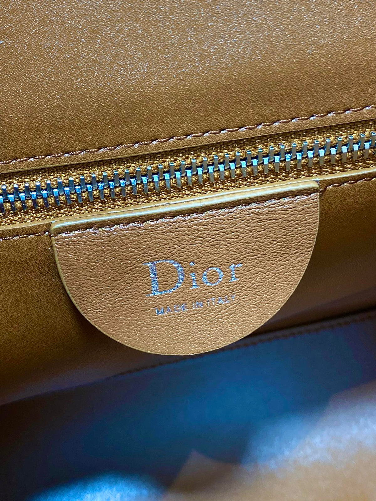 Dior Medium Diorly Bag Brown Suede 286586