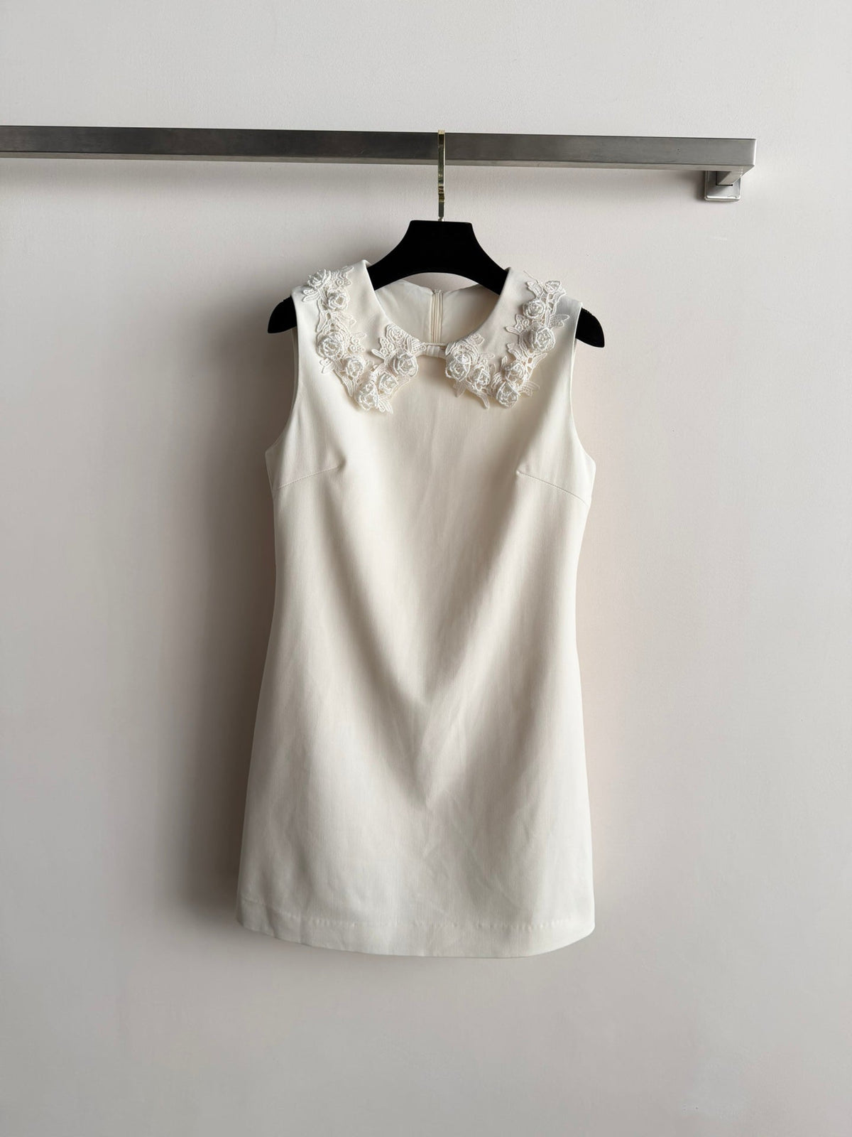CC 26SS Sleeveless Dress White Polyester 352964