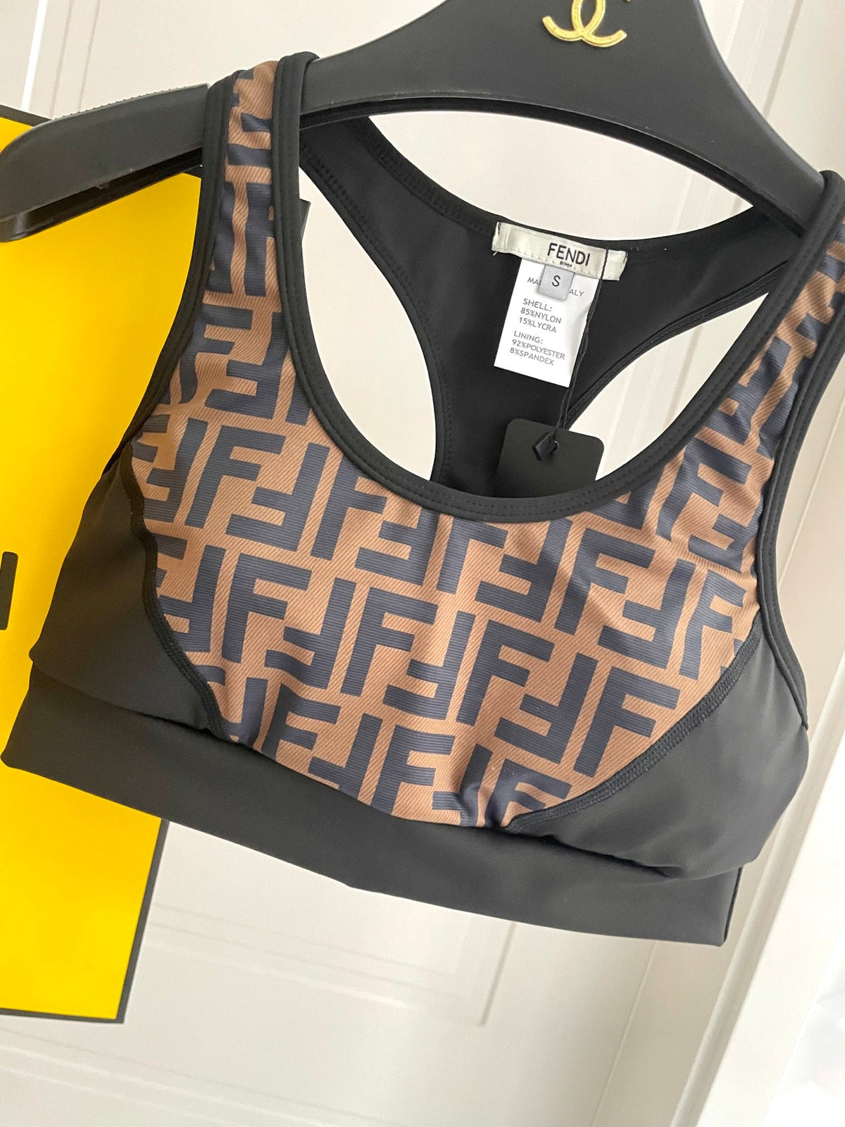 Fendi Yoga Set White Black 198909