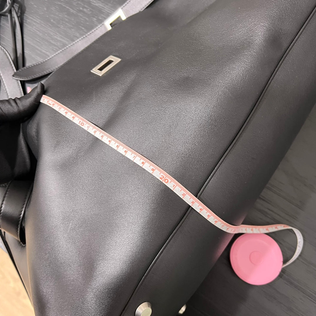 Balenciaga Bel Air Shoulder Bag Black Smooth Calfskin