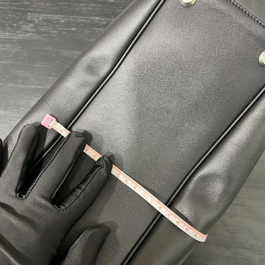 Balenciaga Bel Air Shoulder Bag Black Smooth Calfskin