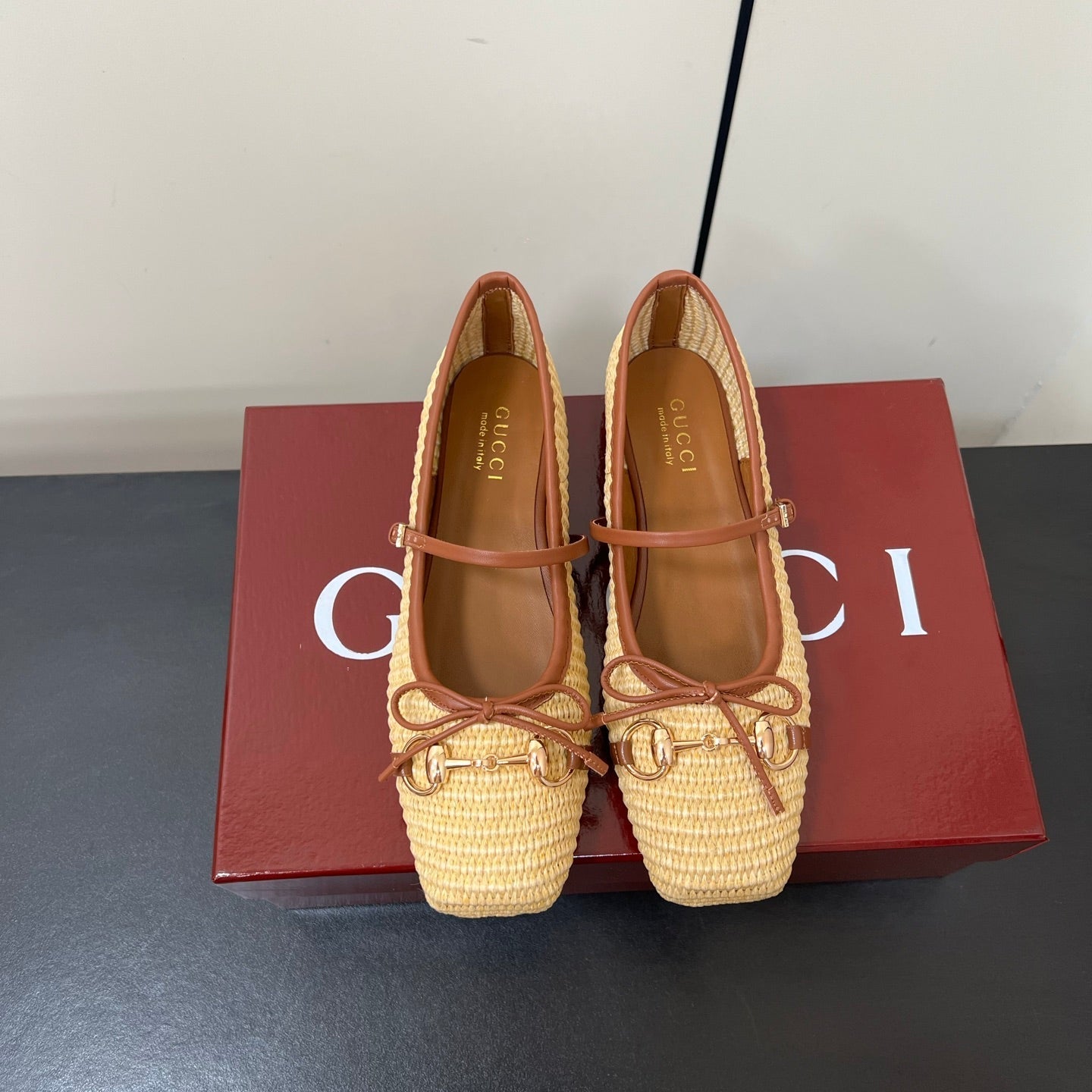 GG 26S Vittoria Pumps 6cm In Brown Lambskin
