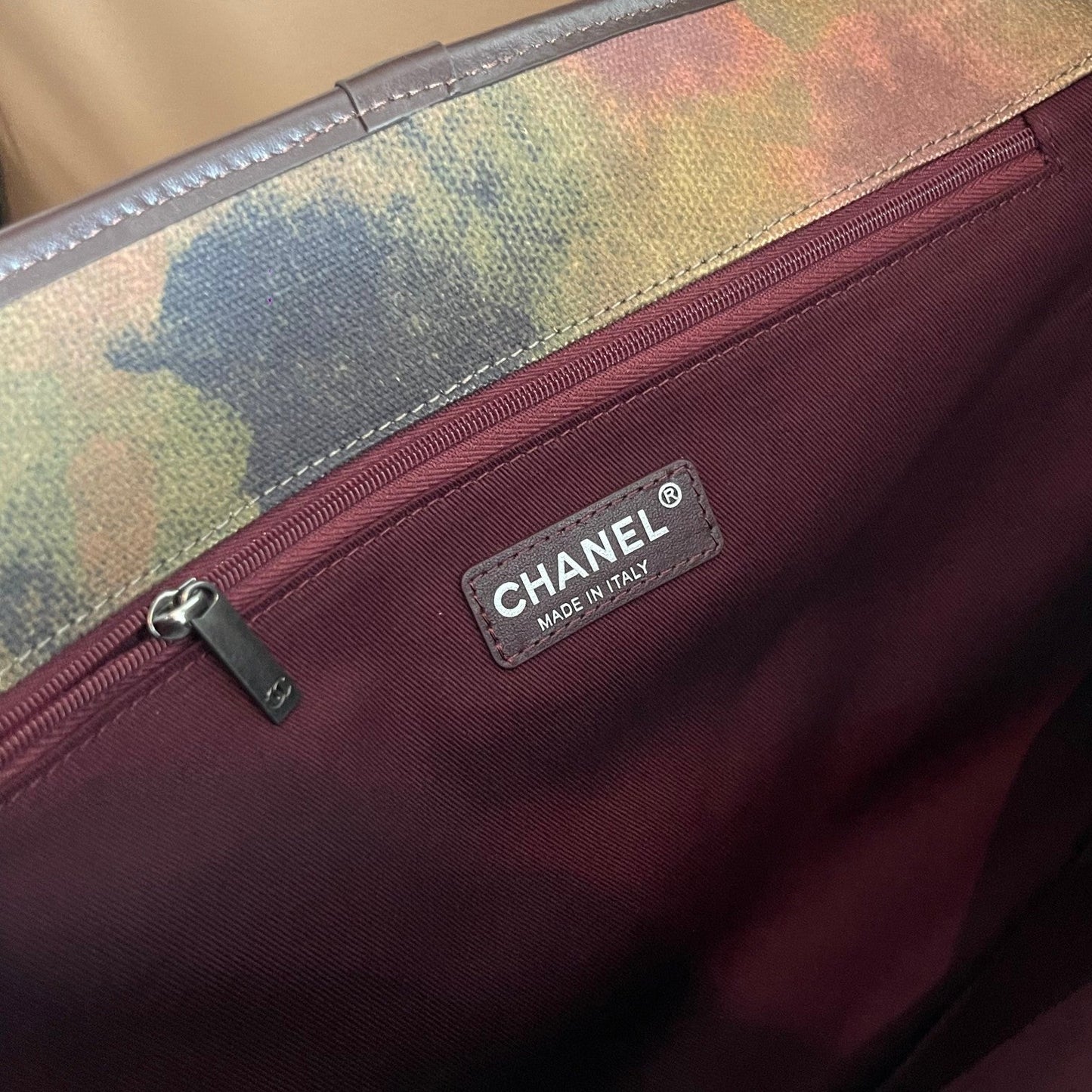 CC Pavements Graffiti Messenger Bag Multicolor Canvas