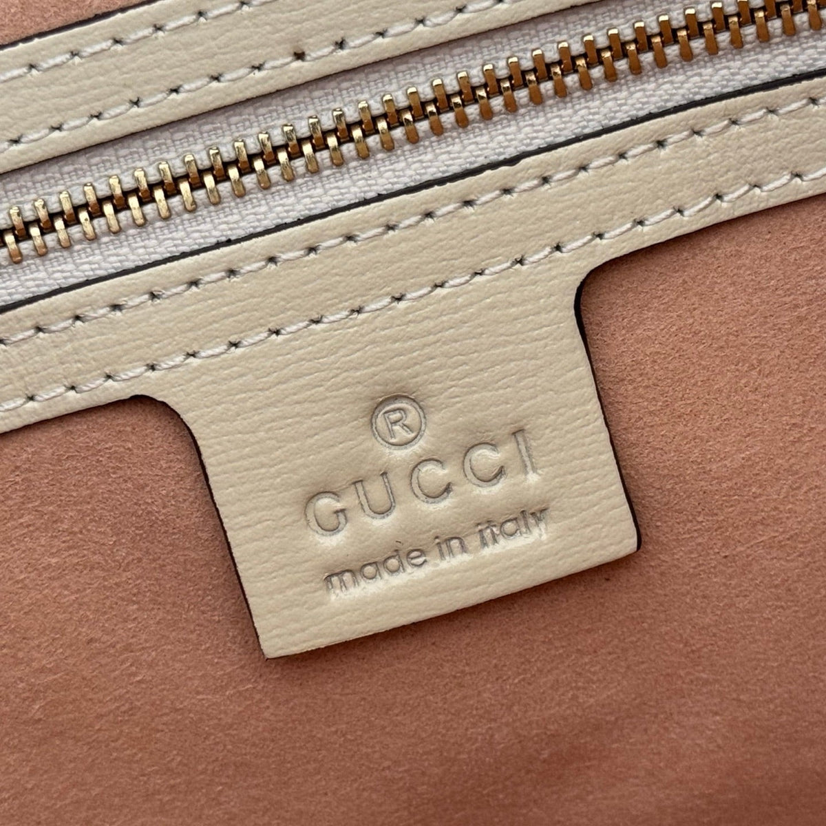 GG Jackie 1961 Small Shoulder Bag Beige Brown Calfskin Canvas 280970