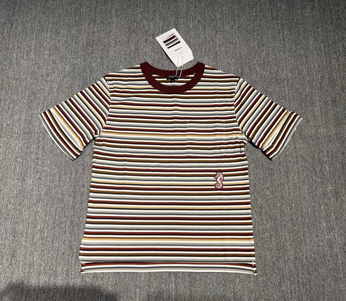 CC Striped Seahorse T-Shirt 394288