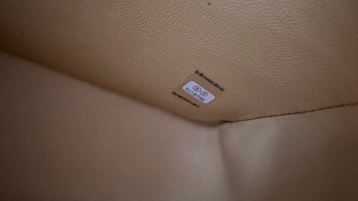 CC Western Jumbo Large Flap Bag Light Brown Leather