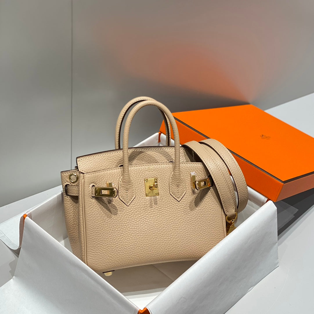 HM Birkin 20cm Trench Togo Leather Gold Hardware