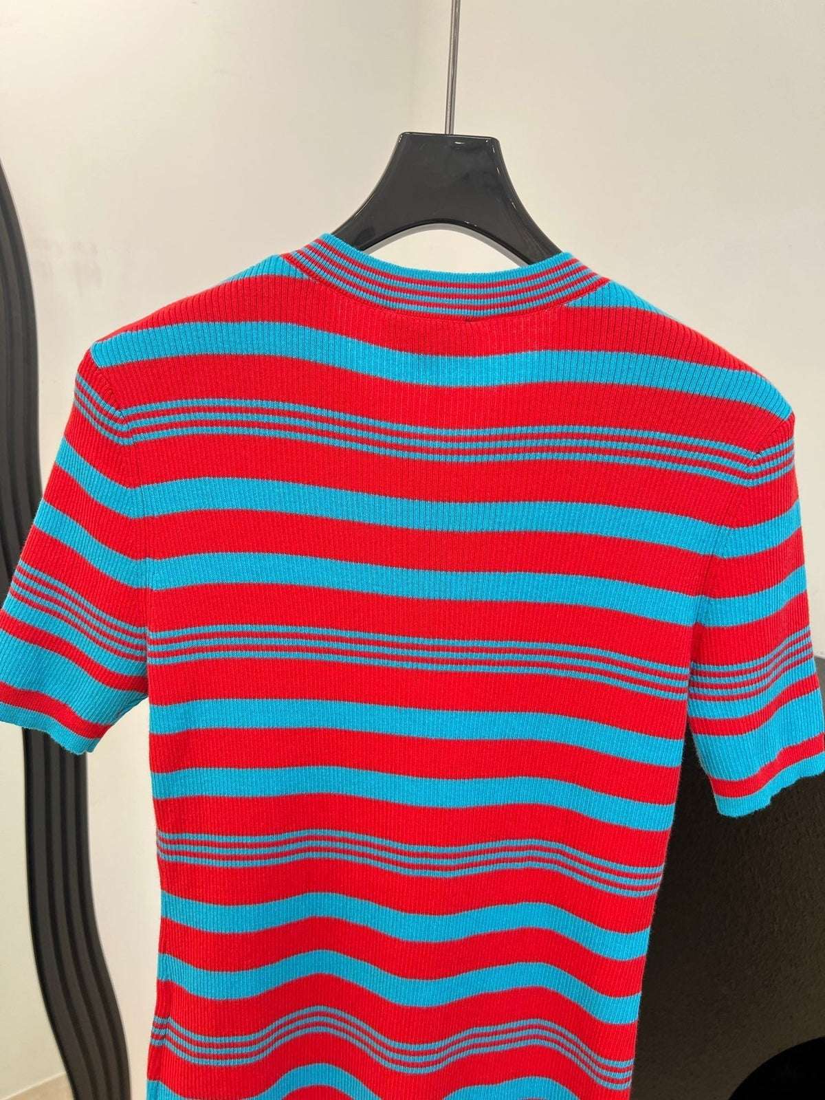 Chanel 26s Short-Sleeved Knit Shirt Style 1199