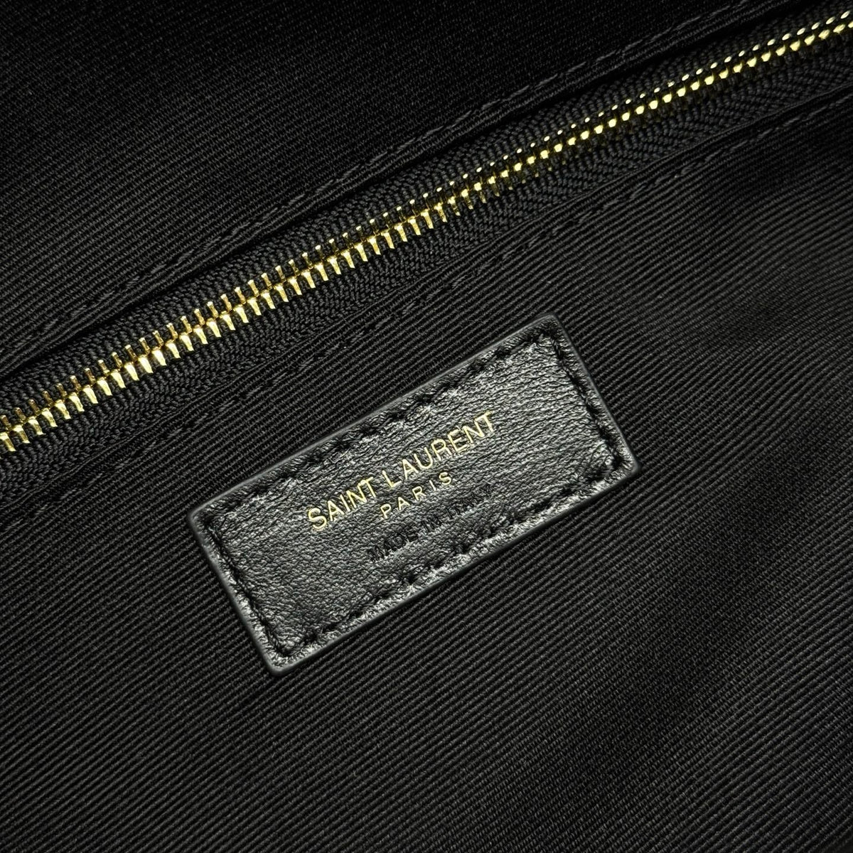YSL Icarino Large Shoulder Bag Black Quited Leather 286001