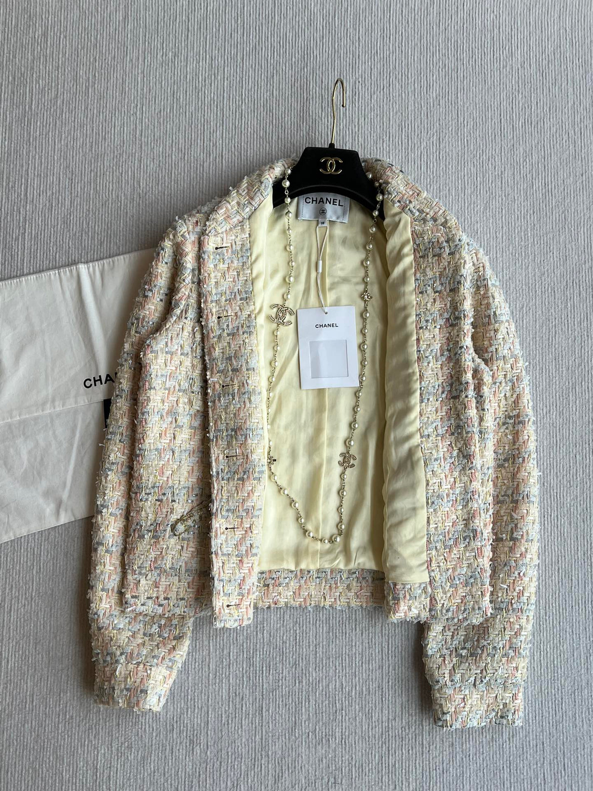 CC 25 Vest In Light Yellow Cotton 235865