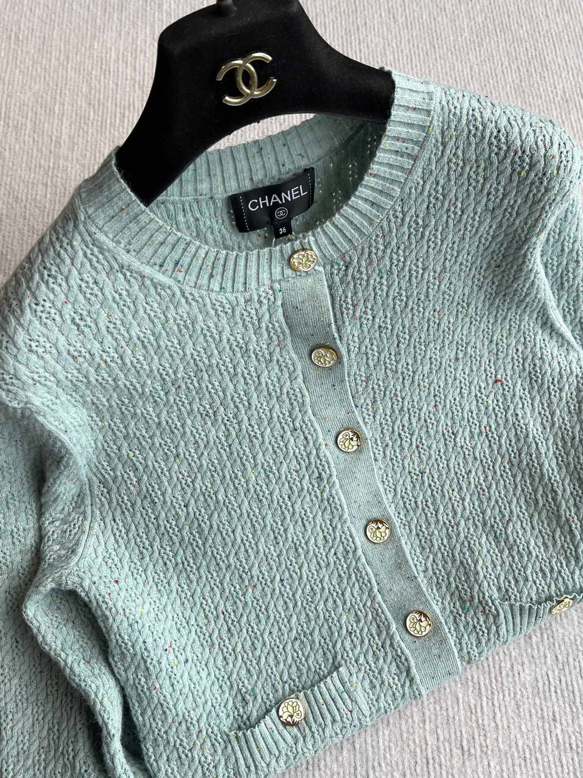 CC 25 Cardigan Pattern Wool 275514
