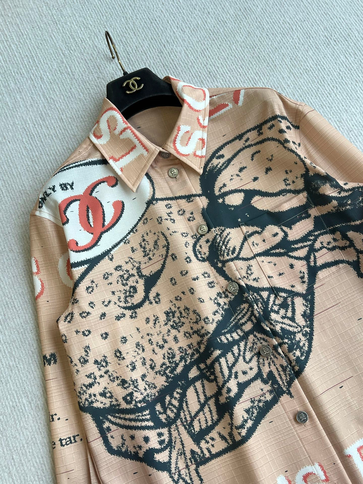 CC 26s Métiers d’art 2026 Shirt Brown Cotton 405204
